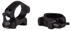 Konus 7410 Steel Rings Matte Black 30mm Quick Release Medium 0 MOA