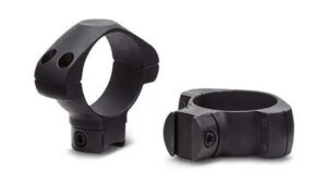 Pair of 1" Steel Mounting Rings for Airguns & 3/8" Rails - Low