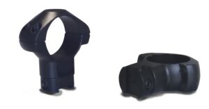 Konus 7415 Steel Rings Black 1" 3/8" Grooved Receiver High 0 MOA