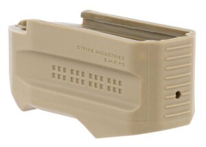 Strike Industries EMP+5FDE Enhanced Magazine Plate Made of Polymer with Flat Dark Earth Finish for Magpul PMAG Gen M3 (Adds 5-Round)