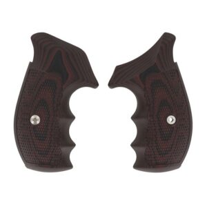 S&w N-Frame Tac Diamond Grips S&w N-Frame, Tac Diamond, Round Butt, Black Cherry