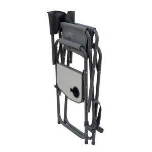 Alps Browning Camping Directors Chair XT Plus Charcoal/Gray