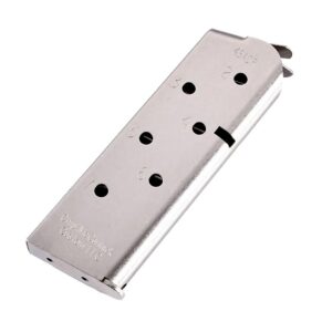 1911 Officer 7-Round 45ACP Shooting Star Match Grade Magazines .45 Off Acp No Pad