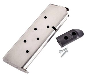 1911 .45 8-Round Classic ''shooting Star'' Stainless Steel Magazines Classic .45 8-Round Stainless Steel Magazine with Base Pad