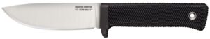 Cold Steel 36JSK Master Hunter 4.50" Fixed Plain Drop Point VG-1 San Mai III Blade/Black Kray-Ex Handle