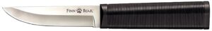 Cold Steel 20PC Finn Bear 4" Fixed Plain 4116 Stainless Steel Blade/Black Polypropylene Handle