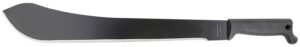 Cold Steel CS97LBMS Bolo 18" Black Matte Baked-On Anti Rust 1055 Carbon Steel Blade/ Black Polypropylene Handle 23.63" Long Includes Sheath