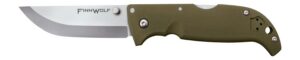 Cold Steel Fin Wlf Green 7 7/8IN Ova 3 1/2IN Blde