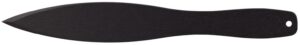 Cold Steel CS80STK12Z Sure Flight Sport 7.25" Fixed Spear Point Plain Black 1055 Carbon Steel Blade, 4.75" Black Polypropylene Handle
