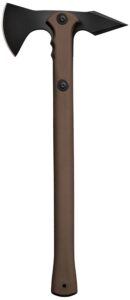 Cold Steel CS90PTHF Trench Hawk 3.50" Blade 1055 Carbon Steel Blade Flat Dark Earth Polypropylene Handle 19"