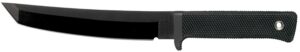 Cold Steel CS49LRT Recon 7" Fixed Tanto Plain Black Tuff-Ex Finish SK-5 Steel Blade/Black Kray-Ex Handle Includes Sheath