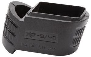 Springfield Armory XDM5001C Backstrap Sleeve Made of Polymer with Black Finish & 1 Piece Design for 9mm Luger, 40 S&W Springfield XD-M Compact