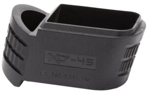 Springfield Armory XD45381 Backstrap Sleeve Made of Polymer with Black Finish & 1 Piece Design for 45 ACP Springfield XD-M Compact with #1