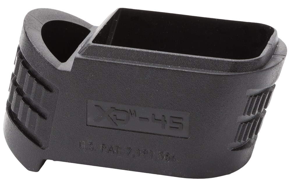 Springfield Armory XD45381 Backstrap Sleeve Made of Polymer with Black Finish & 1 Piece Design for 45 ACP Springfield XD-M Compact with #1