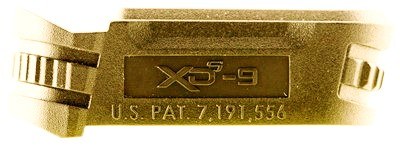 Springfield Armory XDS5902MFDE Backstrap Sleeve Made of Polymer with Flat Dark Earth & 1 Piece Design for 9mm Luger Springfield XD-S with #2 - Image 2