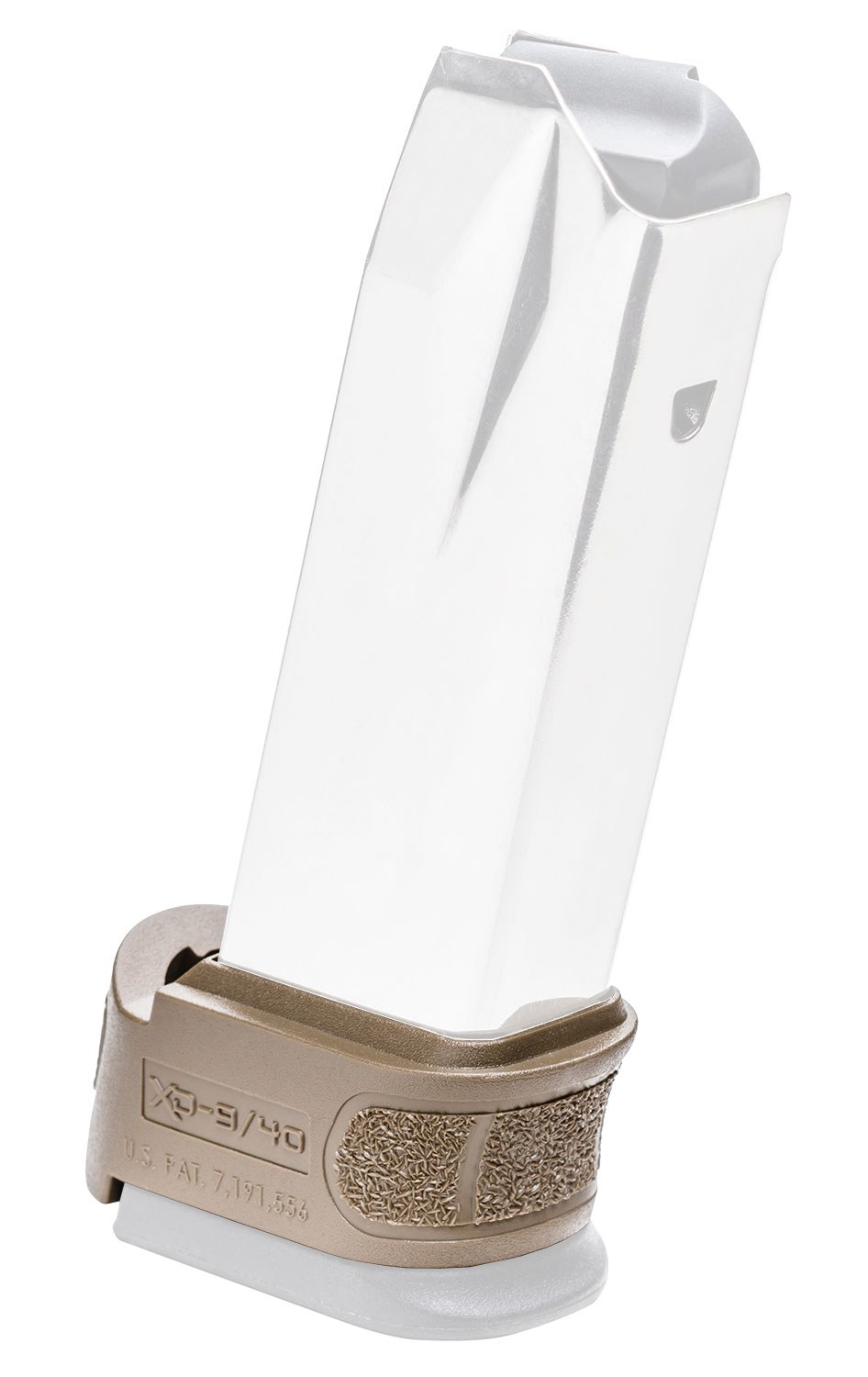 Springfield Armory XDG5003FDE Magazine Sleeve 9mm Luger 40 S&W Compatible with Springfield XD Mod.2 Magazines Flat Dark Earth Polymer