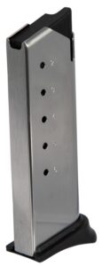 Springfield Armory XDE5006H XD-E 6-Round Extended Floorplate 45 ACP Stainless Steel