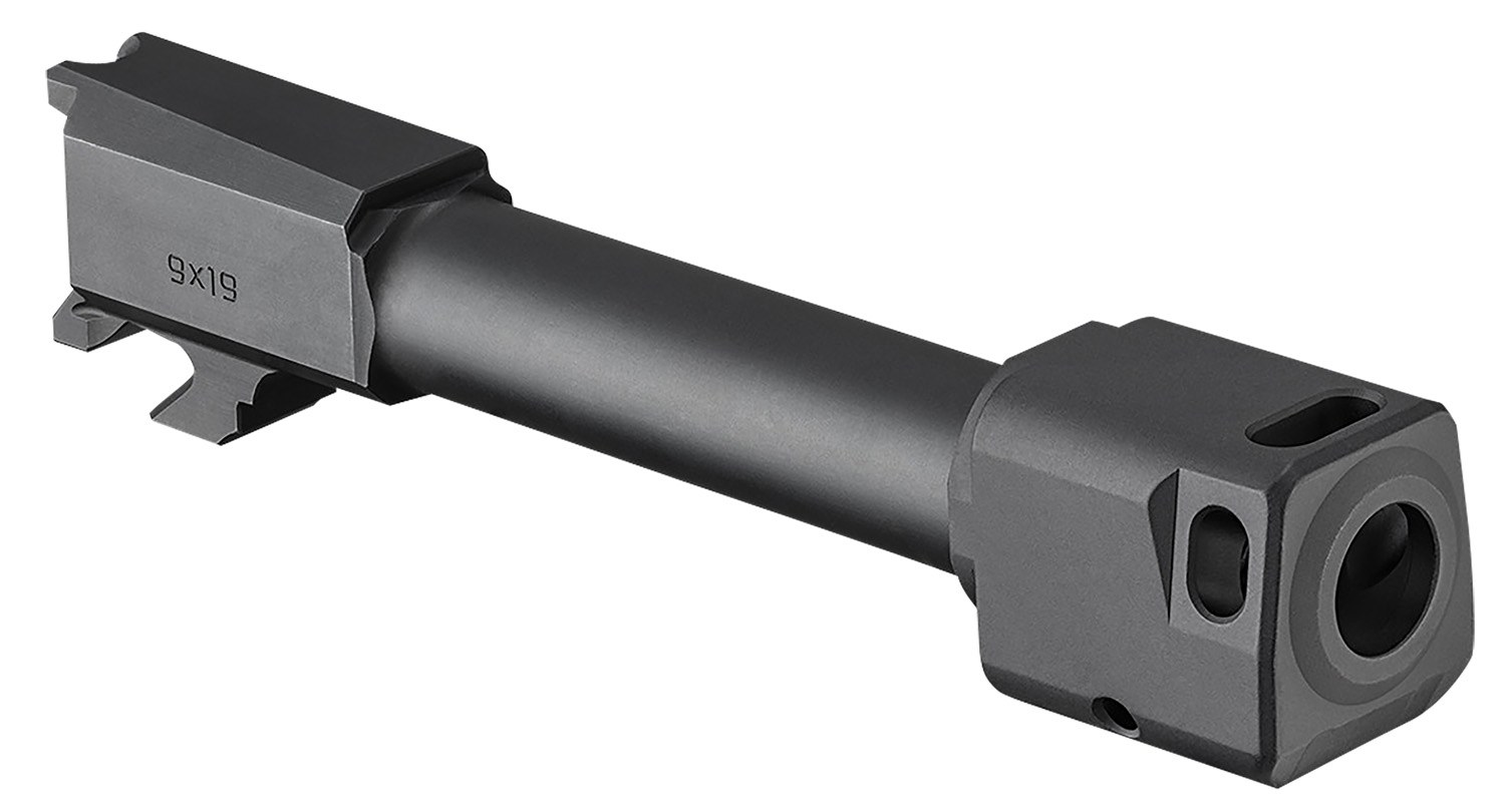 Springfield Armory HC0901TB-KIT Hellcat 3.80" Threaded 9mm Luger with Self-Indexing Compensator, Black Melonite (Does Not Fit Pro Series)