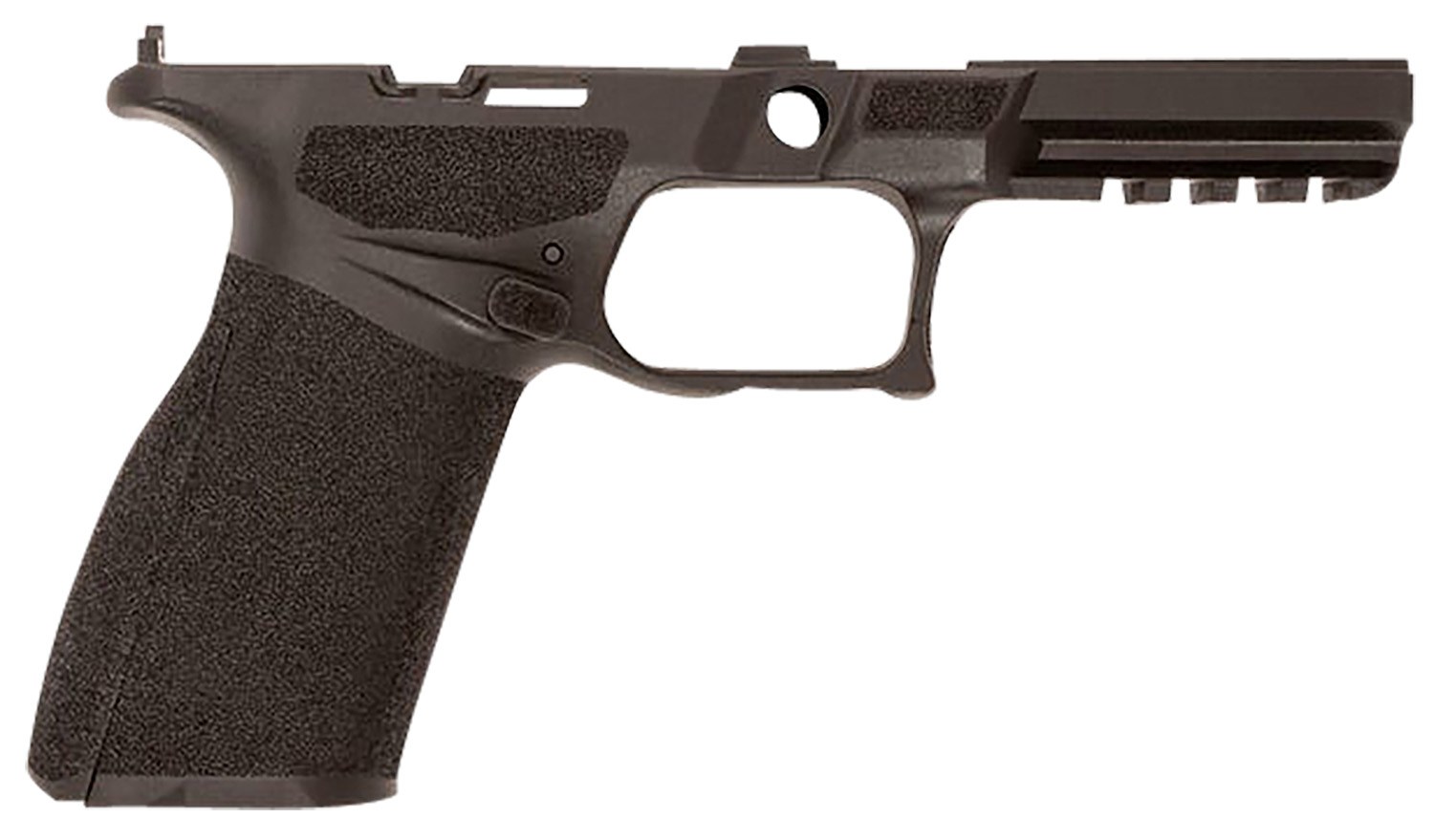 Springfield Armory EC1002STRET Echelon Grip Module Medium, Standard Texture, Black Polymer, Ambidextrous Magazine Release, Includes 3 Interchangeable