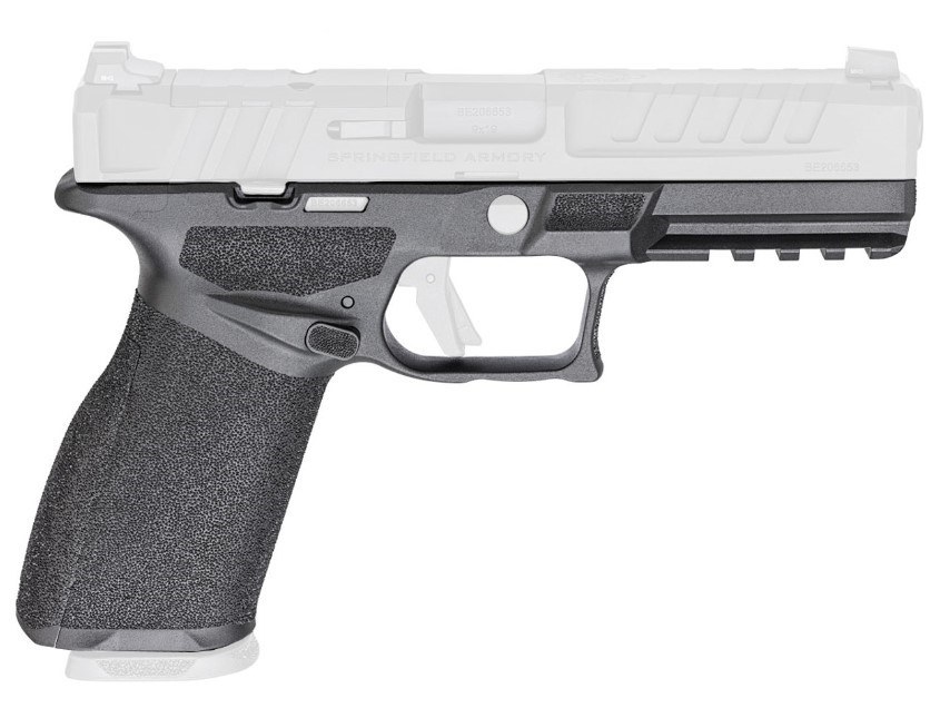 Springfield Armory EC1002STRET Echelon Grip Module Medium, Standard Texture, Black Polymer, Ambidextrous Magazine Release, Includes 3 Interchangeable - Image 2