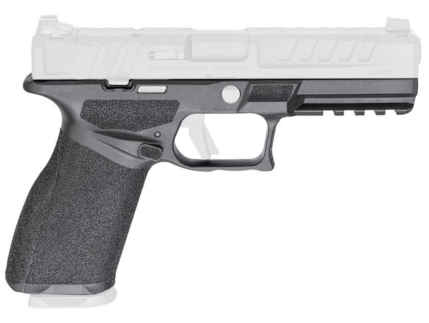 Springfield Armory EC1003HTRET Echelon Grip Module Large, Aggressive Texture, Black Polymer, Ambidextrous Magazine Release, Includes 3 Interchangeable - Image 2