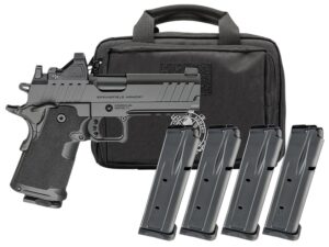 Springfield Armory 1911 Ds Prodigy Aos Compact 9MM 4.25IN Barrel 15-Round Black U-Notch with Tritium 4MAGS PH9116AOS-PAC