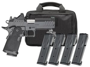 Springfield Armory 1911 Ds Prodigy Aos 9MM 4.25IN Barrel 20-Round Black U-Notch with Fiber Optic 4MAGS PH9117AOS-PAC