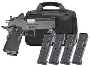 Springfield Armory 1911 Ds Prodigy Aos 9MM 4.25IN Barrel 10-Round Black U-Notch with Fiber Optic Lc 4MAGS PH9117AOSLC-PAC