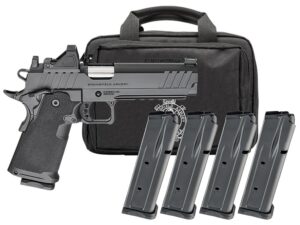 Springfield Armory 1911 Ds Prodigy Aos 9MM 5IN Barrel 20-Round Black U-Notch with Fiber Optic 4MAGS PH9119AOS-PAC