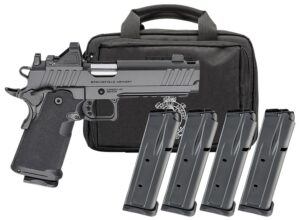 Springfield Armory 1911 Ds Prodigy Aos Comp 9MM 5IN Barrel 20-Round Black U-Notch with Tritium 4MAGS PH9119AOS-COMP-PAC