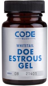 Code Blue OA1026 Doe Estrous Gel Deer Attractant 2 Oz Bottle