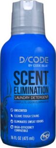 Code Blue D-Code Odor Eliminator Laundry Detergent 16 Oz.