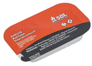 Survive Outdoors Longer 01401239 Fire Lite Fuel Cubes 4 Packs of 12 Cubes