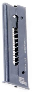 ProMag BER04 Standard 7-Round 22 LR Fits Beretta 21A Bobcat Black Steel