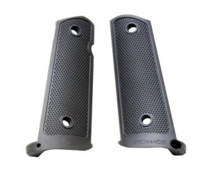 Pro-Shot Archangel AA108 Grip Panels Made of Aluminum with Black Anodized Diamond Checkering Finish for 1911 Government