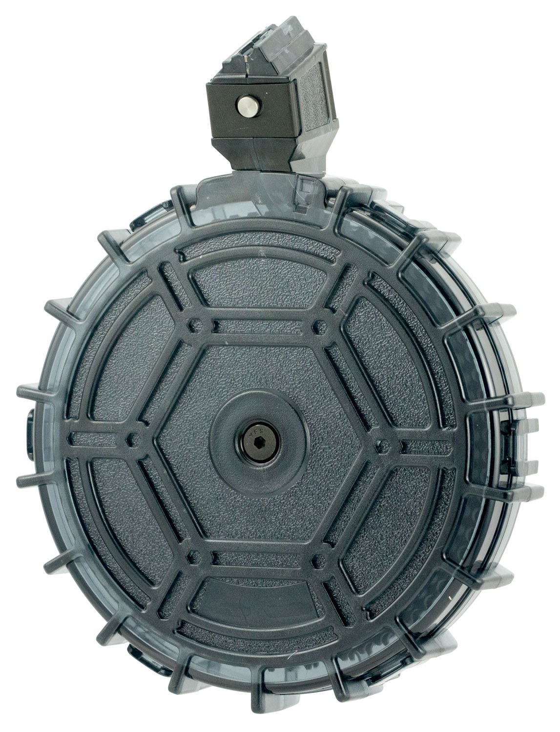 ProMag RUGA30 Ruger 10/22 70-Round Drum 22 LR Fit Ruger 10/22/Ruger Charger Black Polycarbonate