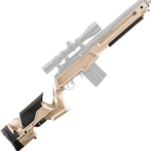 Pro-Shot Archangel AAM1ADT Precision Stock Desert Tan Synthetic Fixed with Adjustable Cheek Riser for Springfield M1A, M14