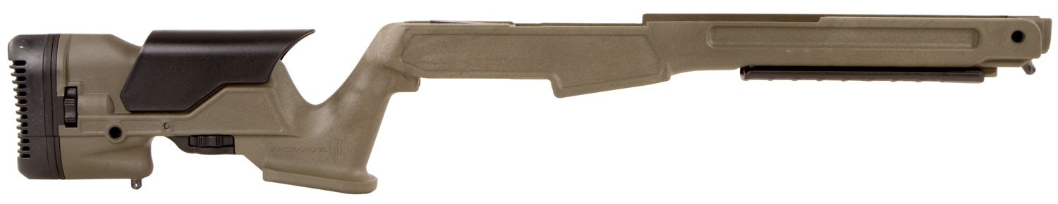 Pro-Shot Archangel AAM1AOD Precision Stock OD Green Synthetic Fixed with Adjustable Cheek Riser for Springfield M1A, M14