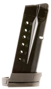 ProMag SMI27 Standard 8-Round 9mm Luger Fits S&W M&P Shield Blued Steel