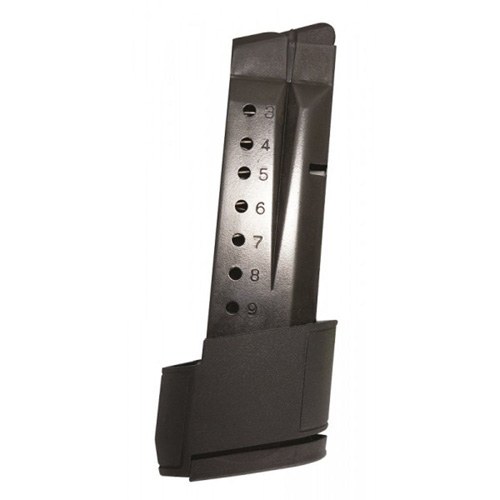 ProMag SMI28 Standard 10-Round Extended 9mm Luger Fits S&W M&P Shield Blued Steel (Except Shield EZ Variant) - Image 2