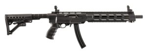 ProMag Archangel AA556REX AR-15 Style Conversion Stock Black Synthetic 6 Position with Rail for Ruger 10/22