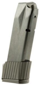 ProMag TAUA6 Standard 15-Round Extended 9mm Luger Fits Taurus PT111 G2 Blued Steel