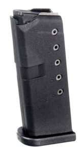 ProMag GLK12 Standard 6-Round 9mm Luger Compatible with Glock 43 Black DuPont Zytel Polymer