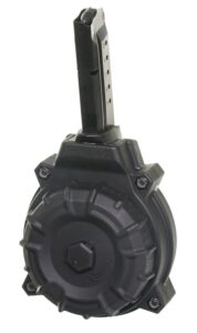 ProMag DRMA15 Standard 50-Round Drum 9mm Luger Fits S&W M&P Shield Black DuPont Zytel Polymer