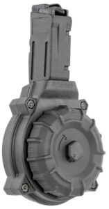 ProMag DRMA21 Standard 50-Round Drum 9mm Luger Fits Sig MPX Black DuPont Zytel Polymer