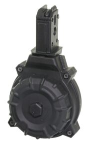 ProMag DRMA22 Standard 50-Round Drum 9mm Luger Fits CZ Scorpion Black DuPont Zytel Polymer