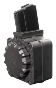 ProMag DRMA2 Standard 50-Round Drum 308 Win/7.62x51mm NATO Fits Springfield M1A/M14 Black DuPont Zytel Polymer