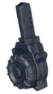 ProMag DRMA34 Standard 30-Round Drum 9mm Luger Compatible with Glock 43 Black DuPont Zytel Polymer