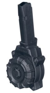 ProMag DRMA35 Standard 30-Round Drum 9mm Luger Compatible with Glock 43X/48 Black DuPont Zytel Polymer