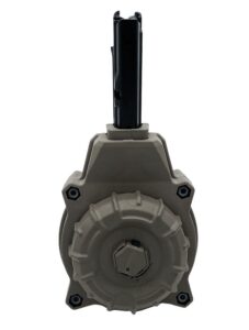 Pro-Shot ProMag DRMA80-FDE 55-Round Drum 5.7x28mm Fits AR Style Flat Dark Earth DuPont Zytel Polymer